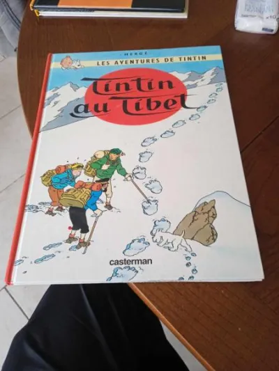 Bd " tintin au tibet " - Livres - Saint-Satur (18300)