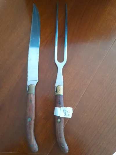 Service à decouper viande laguiole - photo 2