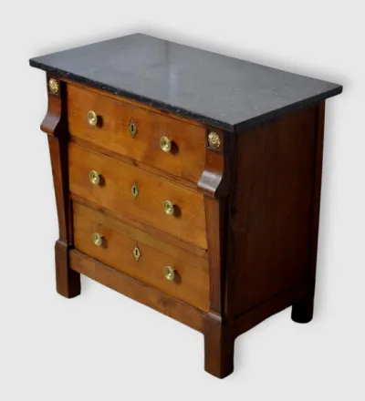Petite commode style empire 19ème - Meubles