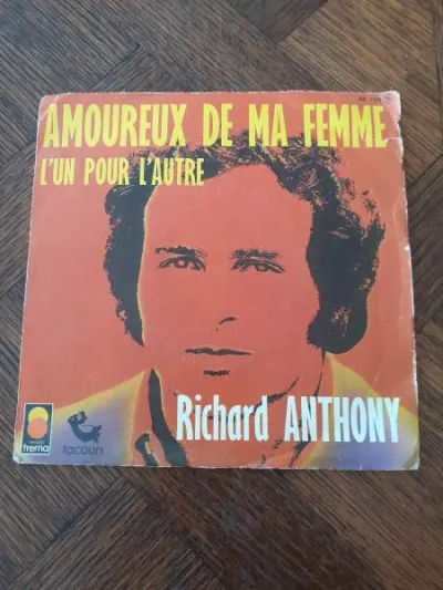 45 t "richard anthony" - CD, DVD & Vinyles - Saint-Satur (18300)