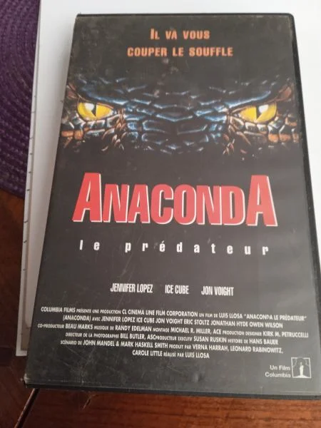 Vhs "anaconda" - CD, DVD & Vinyles - Saint-Satur (18300)