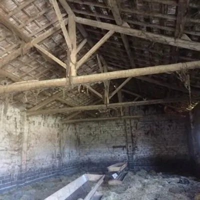 Charpente traditionnelle 5 fermes - Bricolage