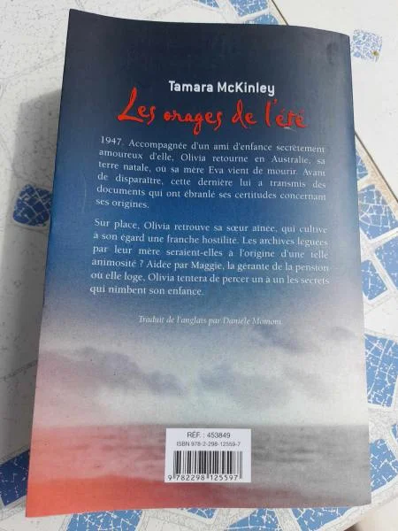 Les orages de l' été - tamara mckinley - Livres - Saint-Satur (18300)