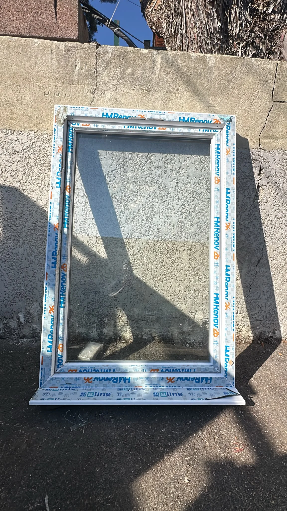 Fenêtre pvc blanc un vantail Haut 1430 / Larg 970 - Bricolage - Sérézin-du-Rhône (69360)