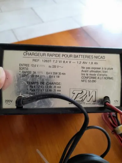 Chargeur rapide t2m pour modelisme - ref 1263t - photo 4