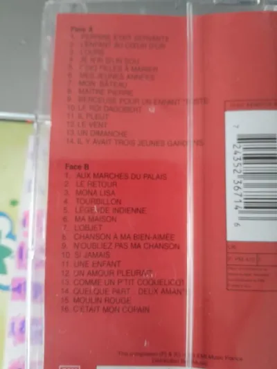 Cassette audio " les compagnons de la chanson " - photo 3