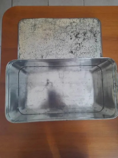 Ancienne boite métal à rafraichir - photo 2