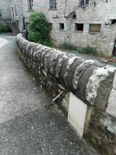 Muret en pierre - Collection - Montpellier (34000)