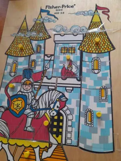 Fisher price - puzzle chateau - princesses - photo 3