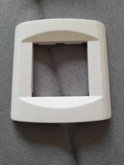 Plaque de finition simple blanc - photo 2