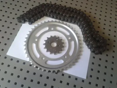 Kit chaine suzuki 1000 gsxr k8 2008 - photo 3