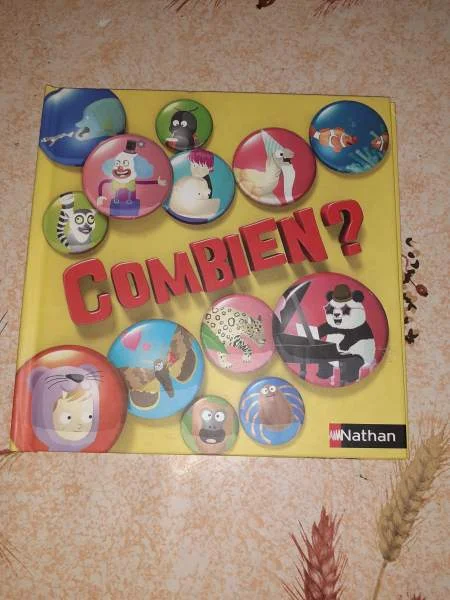 Livre enfant "combien" happy meal mac donald's - Livres - Saint-Satur (18300)