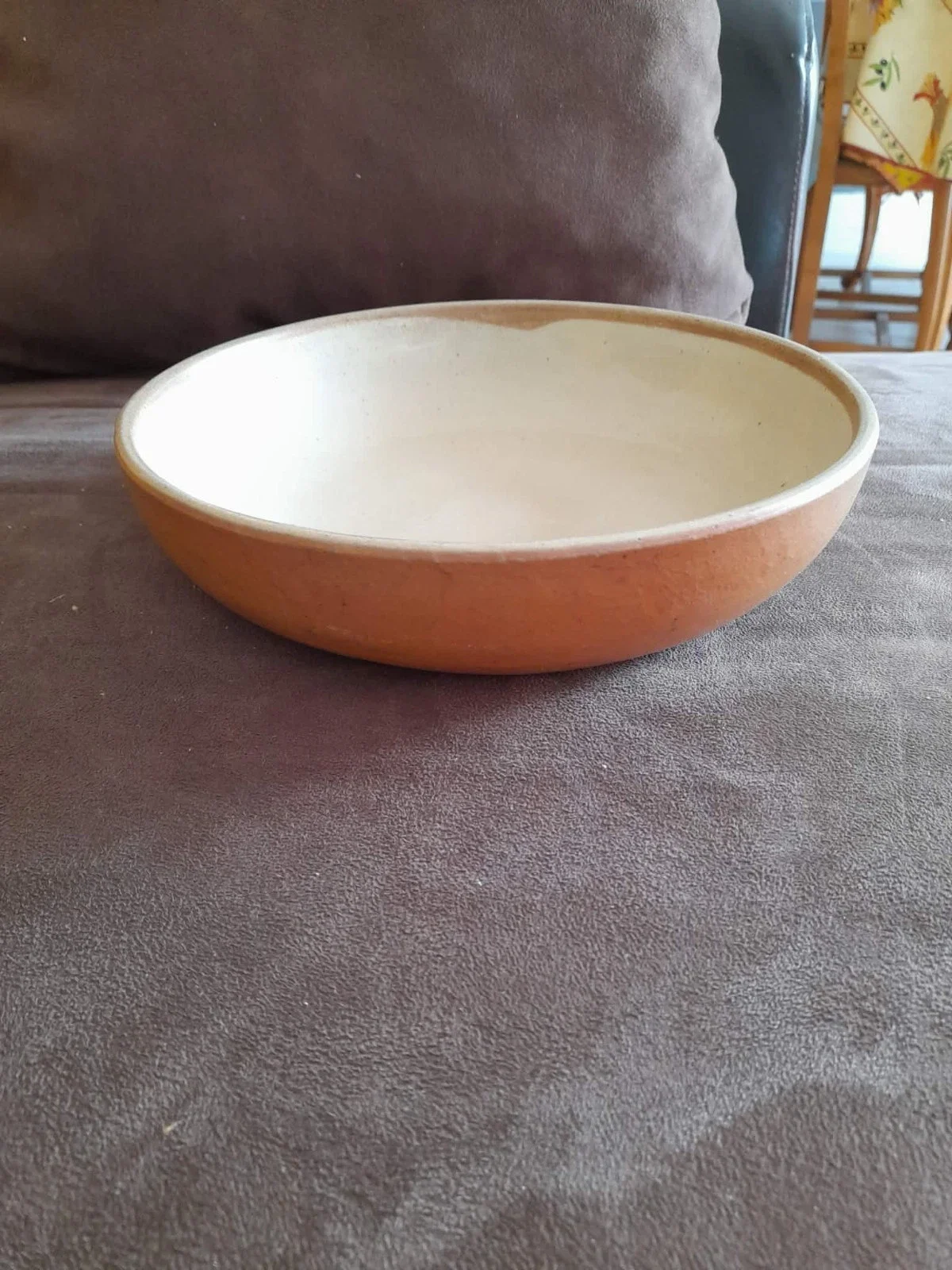 Assiette , Saladier ou Plat Creux Rond en Grès - Arts de la Table - Saint-Satur (18300)