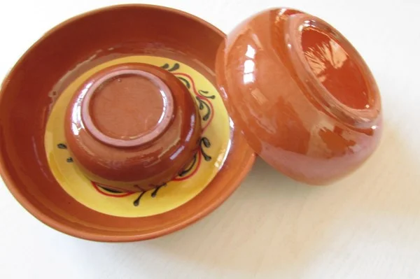 Lot de 3 ramequins en terre vernissée - Collection - Castres (81100)