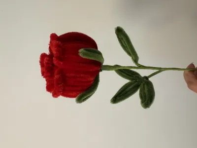 Rose au cure pipe tige floral unite 7€ neuf - photo 2