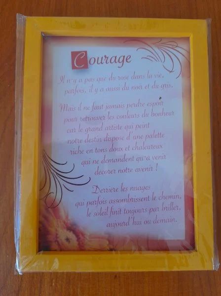 Cadre à photo a poser en bois et verre 12 x 16 cm - Décoration - Saint-Satur (18300)