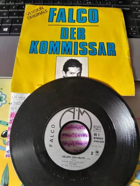 45t " falco " - CD, DVD & Vinyles - Saint-Satur (18300)