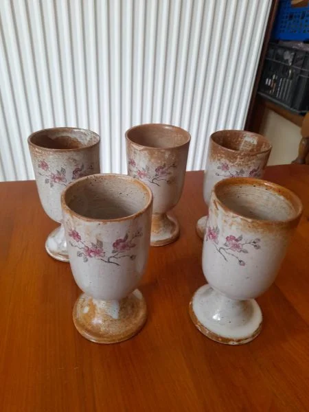 Lot 5 mazagrans en grès - Collection - Saint-Satur (18300)