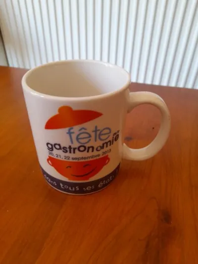 1 mug publicitaire fête de la gastronomie - - photo 2