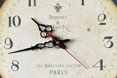 Horloge Ancienne 34CM "DUPONT & ALLARDET - photo 3