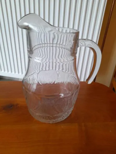 Pichet vintage arcoroc fleur - Collection - Saint-Satur (18300)