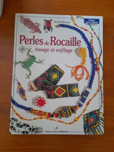 Livre perles et rocailles " tissage et enfilage " - photo 2