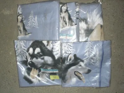 Parure de lit loup neuve - photo 2