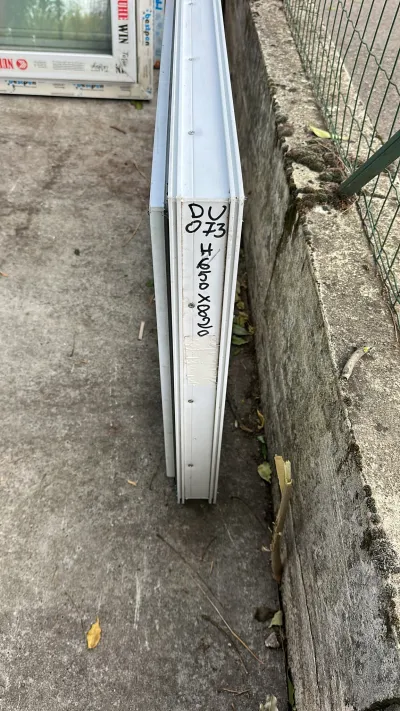 Fenêtre PVC blanc un vantail Haut 650/ Larg 820 - photo 2
