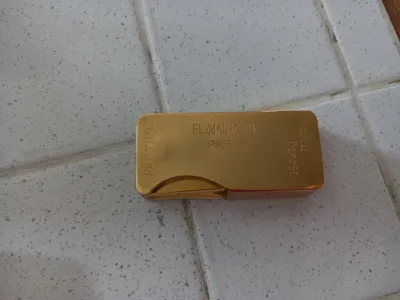 Briquet vinage "lingot" - photo 2