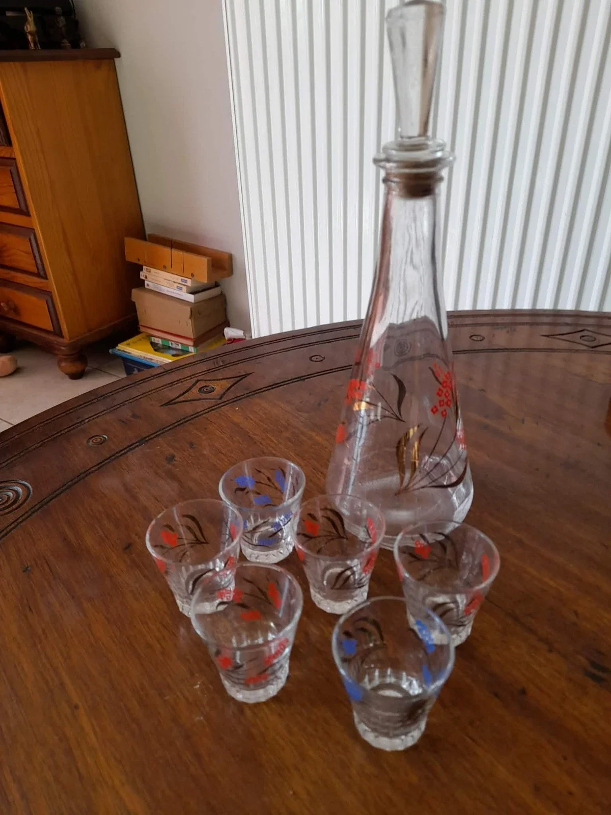 Service à Liqueur en Verre - - Arts de la Table - Saint-Satur (18300)