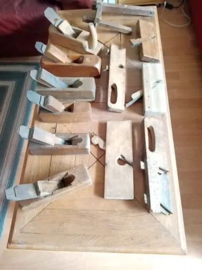 Vieux rabot de menuisier - Collection - Montlandon (28240)