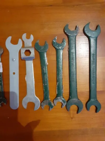 Lot 8 clés mixtes bricolage , outillage - photo 4