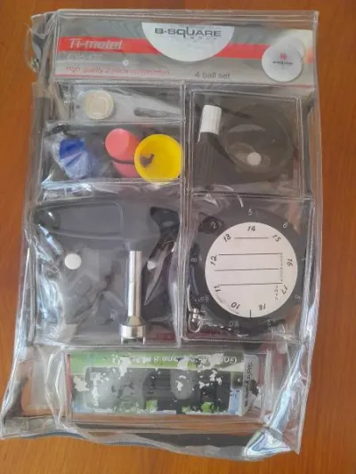 B - square - set accessoires de golf - photo 3