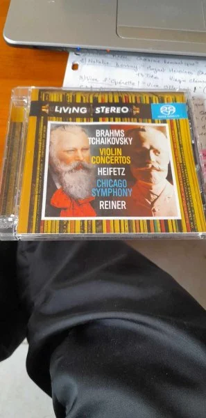 Cd " brahms / tchaikovsky " - CD, DVD & Vinyles - Saint-Satur (18300)