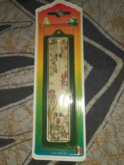 Thermomètre de maison en plastique - Décoration - Saint-Satur (18300)