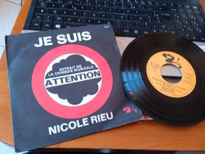 45t " nicole rieu " - CD, DVD & Vinyles - Saint-Satur (18300)