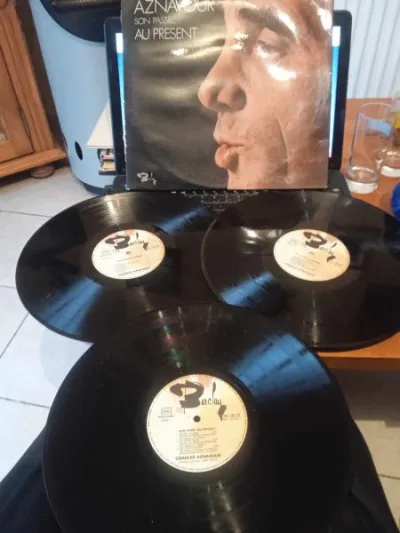 33t " aznavour " - CD, DVD & Vinyles - Saint-Satur (18300)