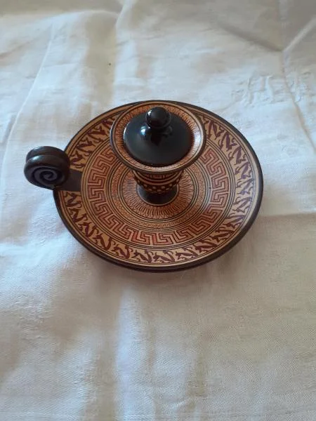 Bougeoir en céramique - Décoration - Saint-Satur (18300)