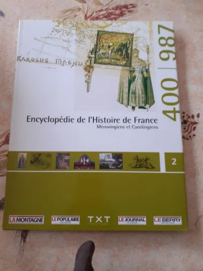 Encyclopedie de l'histoire de france-400/987 - Livres - Saint-Satur (18300)