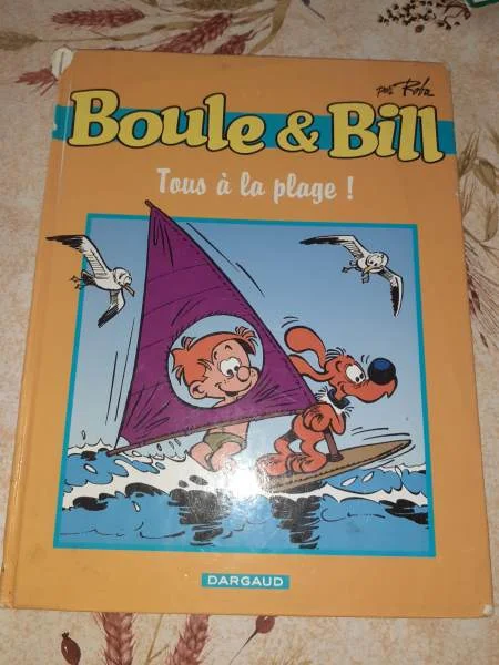 Livre boule et bill "tous à la plage" - Livres - Saint-Satur (18300)