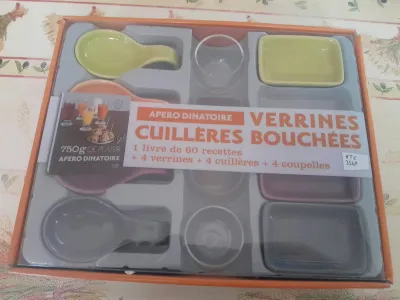 Service de Verrines pour Apéritif - Arts de la Table