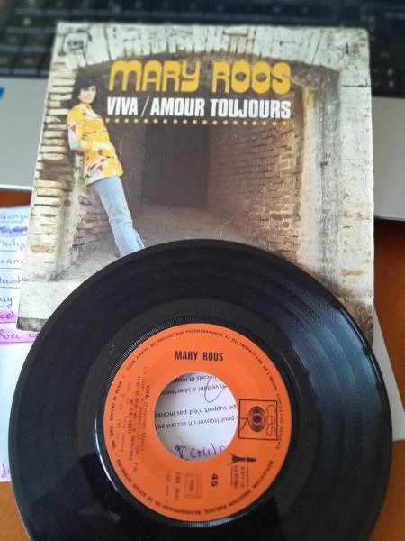 45 t " mary roos " - CD, DVD & Vinyles - Saint-Satur (18300)