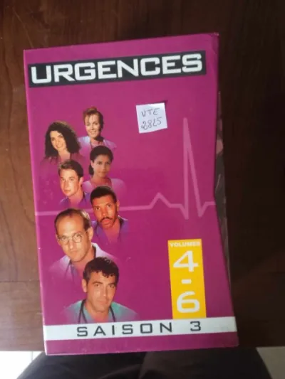 Vhs "urgences" saisons 3 - CD, DVD & Vinyles - Saint-Satur (18300)