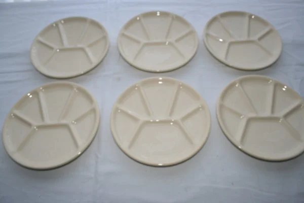 Assiettes à fondue - Collection - Auchy-les-Mines (62138)