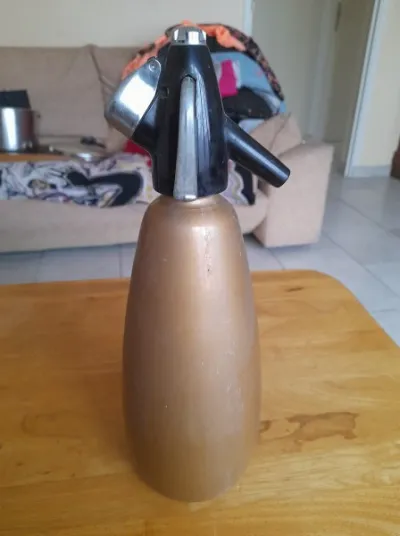 Ancien syphon couleur champagne - photo 4