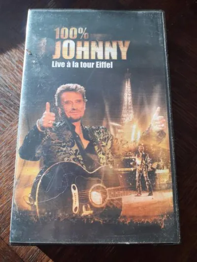 Cassette vhs "100% johnny" - CD, DVD & Vinyles - Saint-Satur (18300)