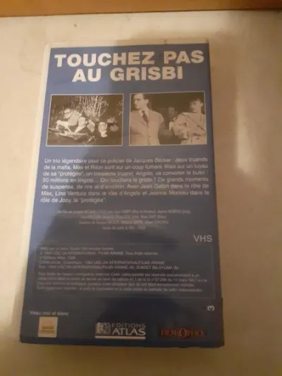 Cassette vhs "touchez pas au grisbi " - photo 2