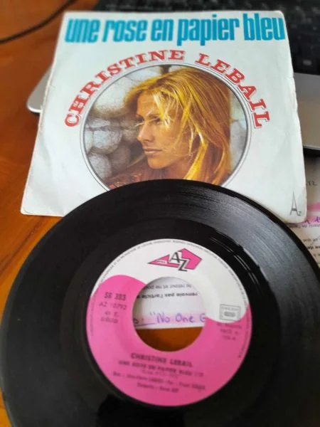 45 t " christine lebail " - CD, DVD & Vinyles - Saint-Satur (18300)