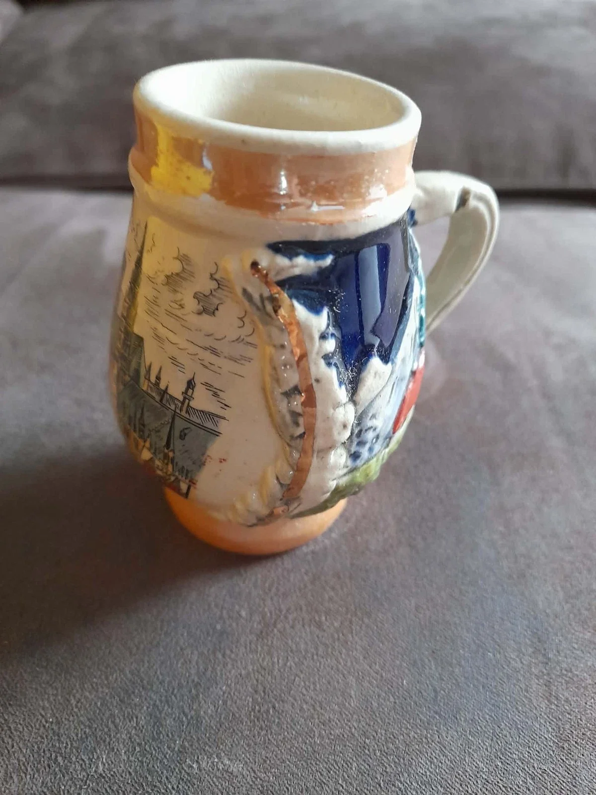 Mini Chope à Bière en Grès Munich Olympique 1972 - - Arts de la Table - Saint-Satur (18300)