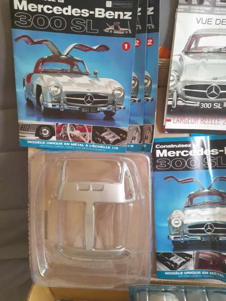 Eaglemoss lot pièces maquette en métal mercedes - Jeux & Jouets - Saint-Satur (18300)